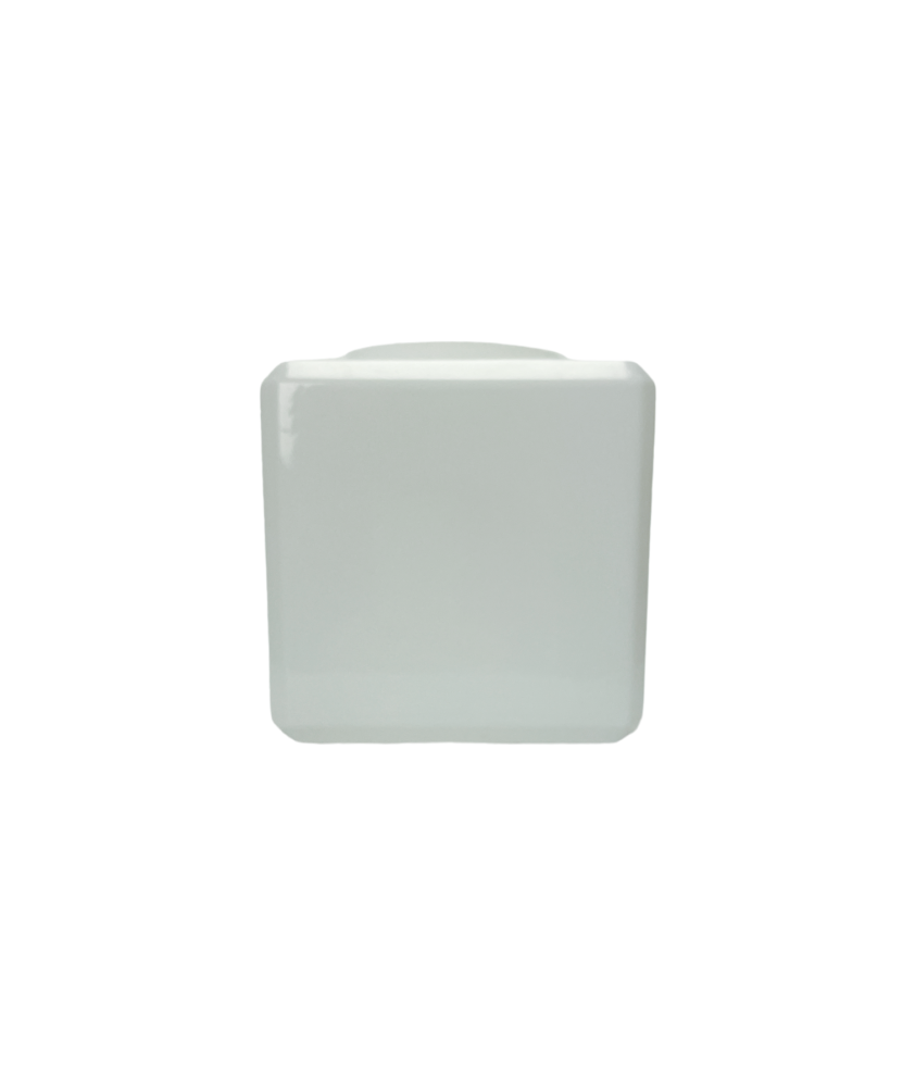 Light Up Your Space in Style 150mm Art Deco Opal Glass Shade (Fits 100mm)